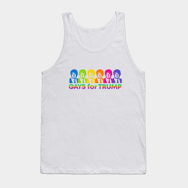 Gays for Trump Tank Top by Dale Preston Design